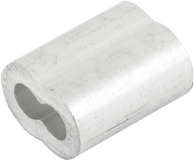 Prensa cabo para cabos de aço de 5/32", cartela com 10 peças