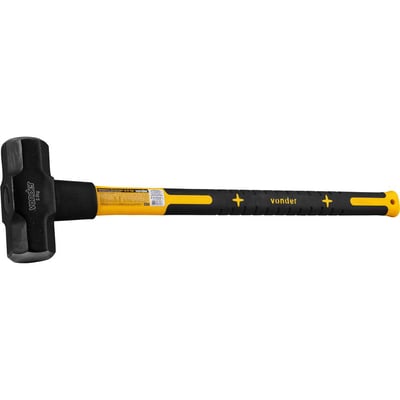 Marreta oitavada, 2,5 kg, com cabo de fibra