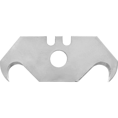Lâmina trapezoidal para estilete, curva, com 10 peças, LT 001