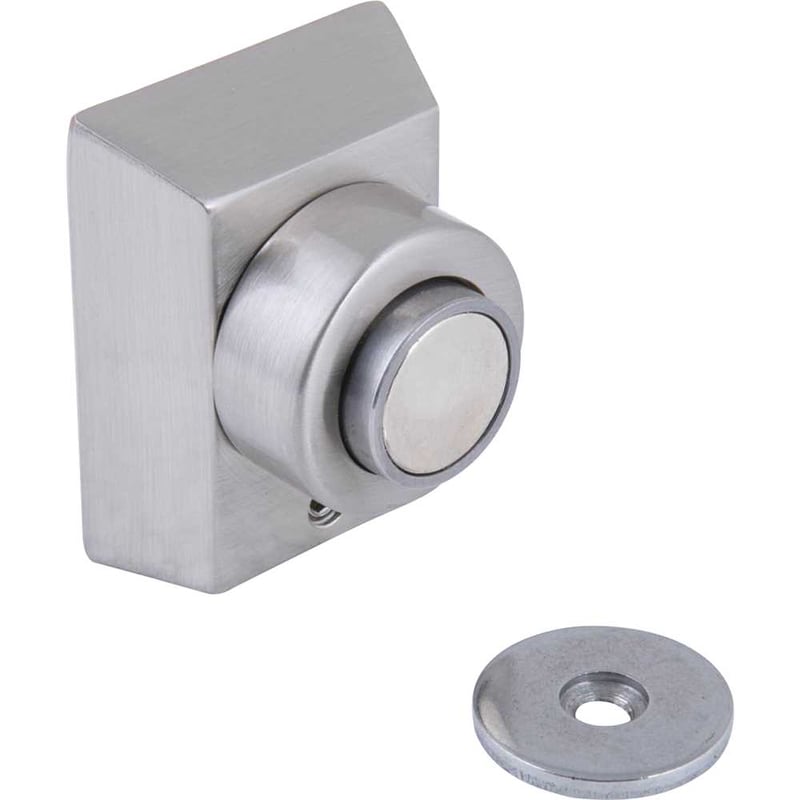 Fixador de porta FP 440, aço escovado