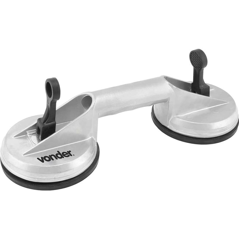 Ventosa dupla, 116 mm, alumínio
