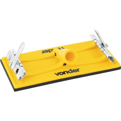 Suporte manual para lixa 210 mm x 105 mm, para cabo de madeira
