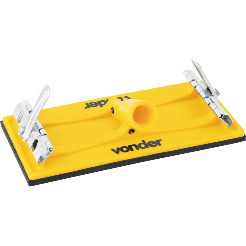 Suporte manual para lixa 210 mm x 105 mm, para cabo de madeira