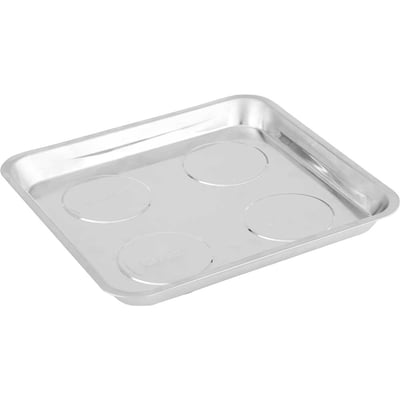 Bandeja magnética retangular, inox, 270 mm x 292 mm
