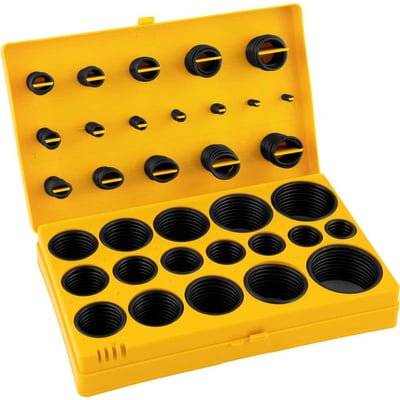 Jogo de anéis de vedação/oring, com 419 peças