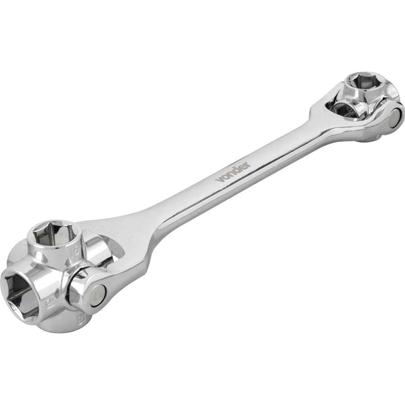 Chave multifunção, encaixe sextavado, 12 mm a 19 mm
