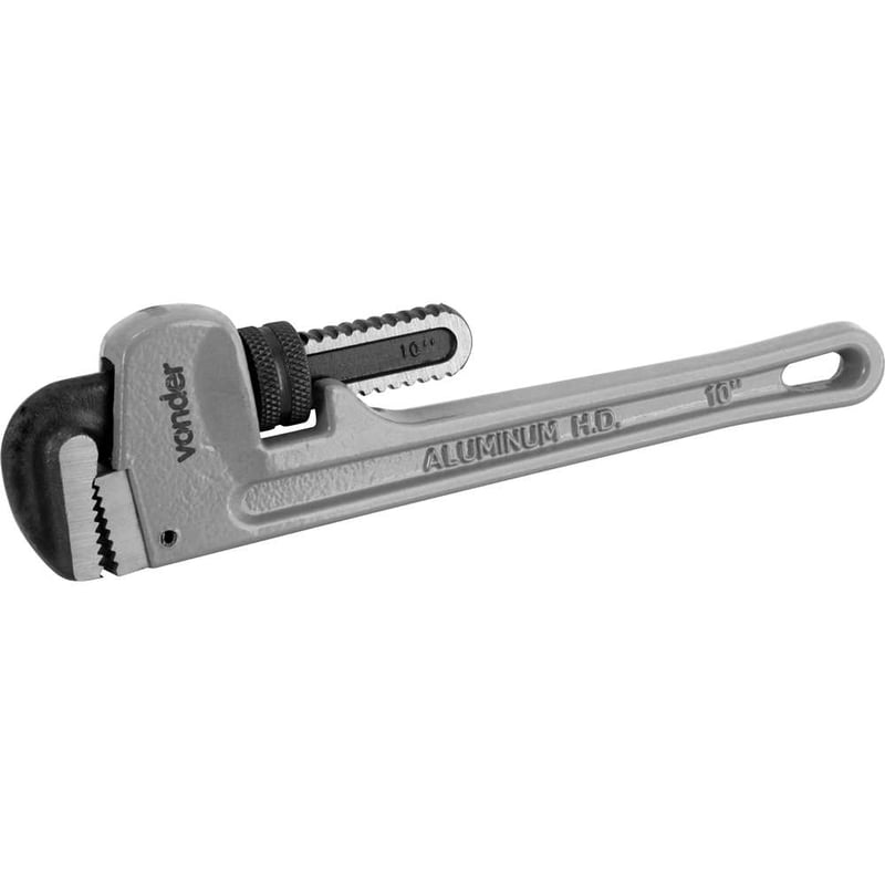 Chave grifo 10", tipo americana, em alumínio