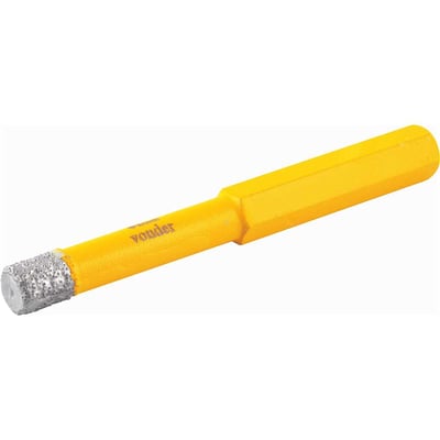 Serra copo diamantada 8 mm, refrigerada, com haste