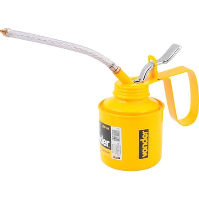 Almotolia metálica, 250 ml, extensão flexível