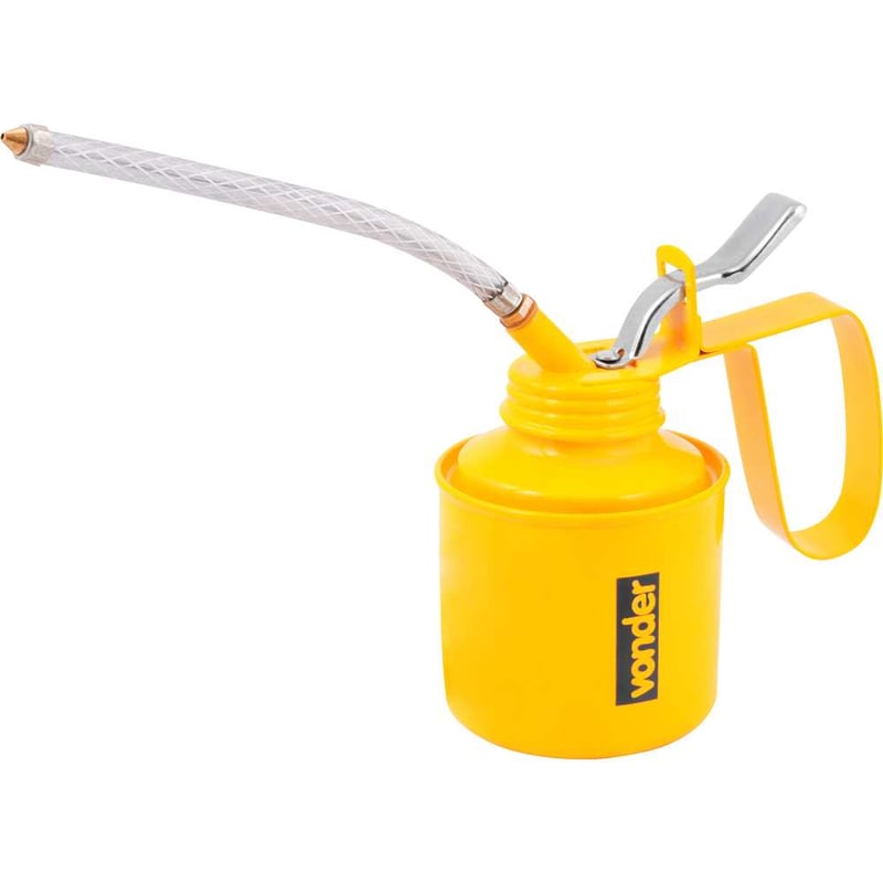 Almotolia metálica, 500 ml, extensão flexível