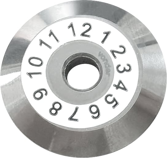 Lâmina para clivador/cortador de fibra óptica
