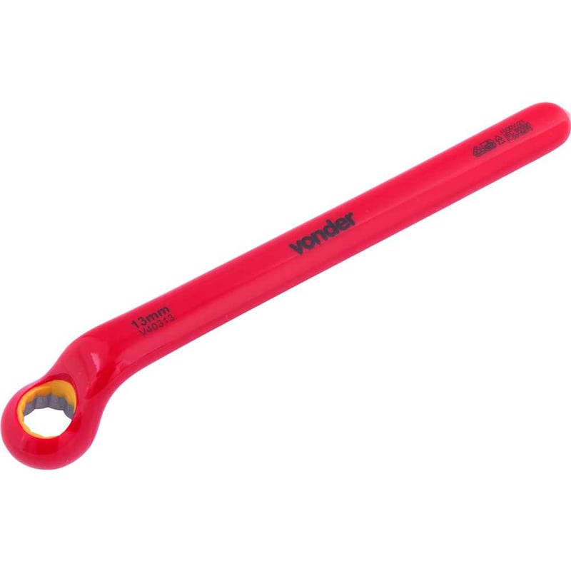Chave estrela 13 mm, uma boca, isolada, IEC60900