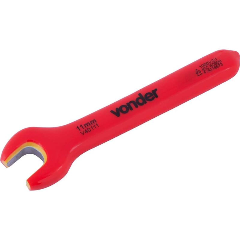 Chave fixa 11,0 mm, uma boca, isolada, IEC60900