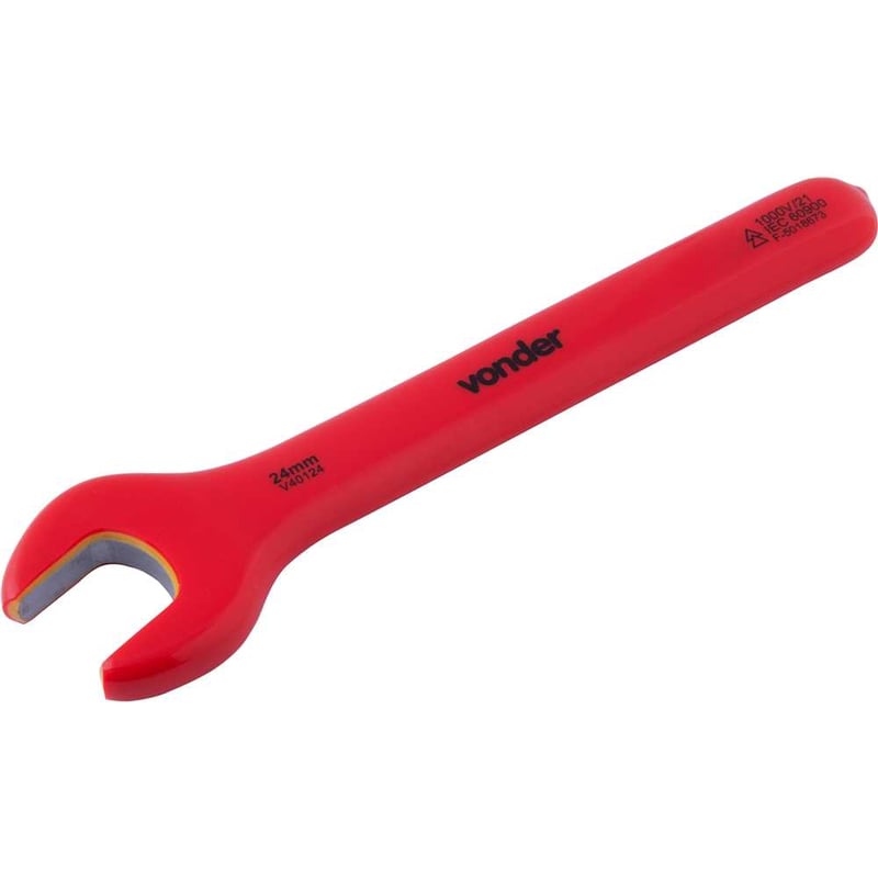 Chave fixa 24,0 mm, uma boca, isolada, IEC60900