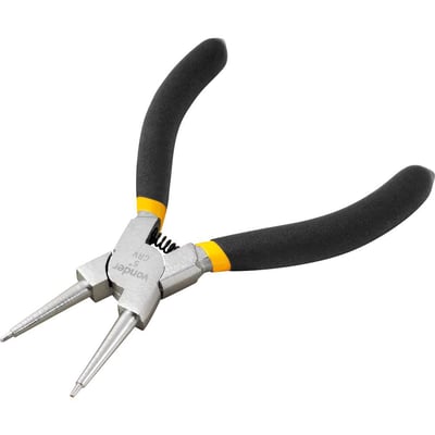 Alicate para anéis interno, bico reto, 5"