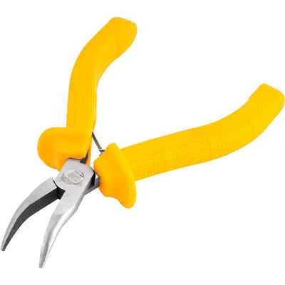 Alicate bico meia cana curvo 4.1/2", com isolação até 1.000 V