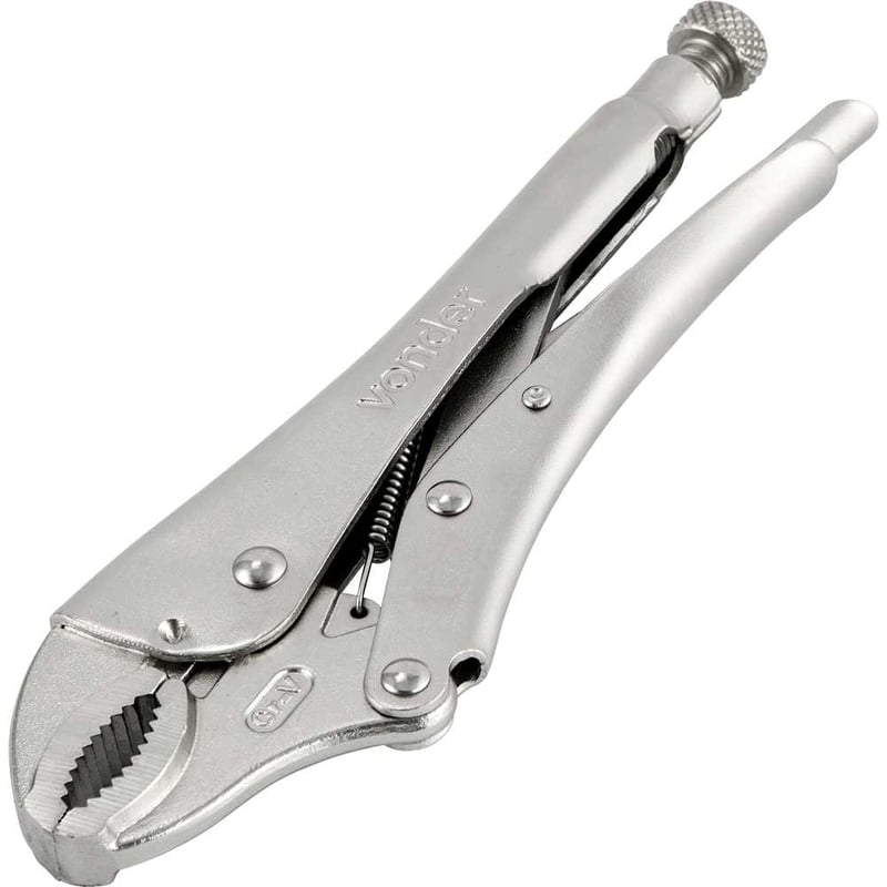 Alicate de pressão, 10", mordente curvo, VONDER PLUS