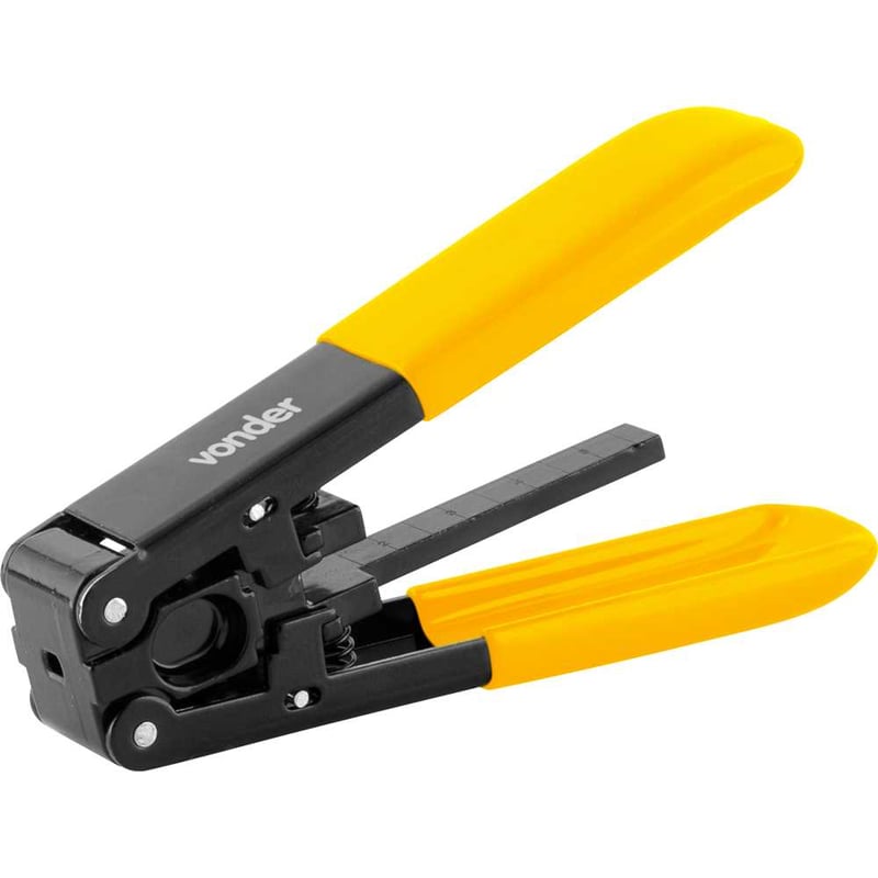Alicate decapador para fibra óptica tipo Drop Flat