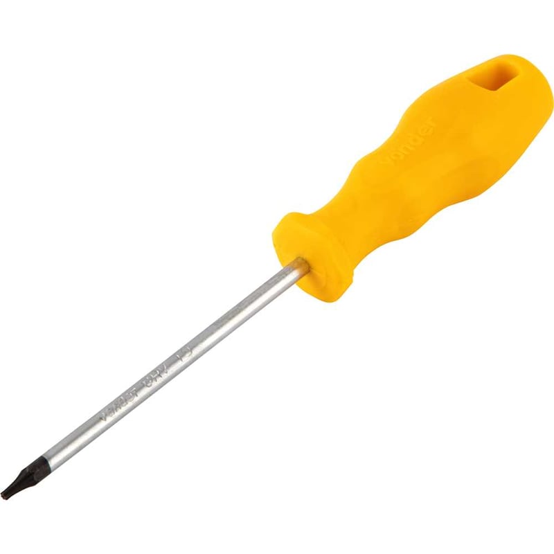 Chave hexalobular, T9, com cabo reto