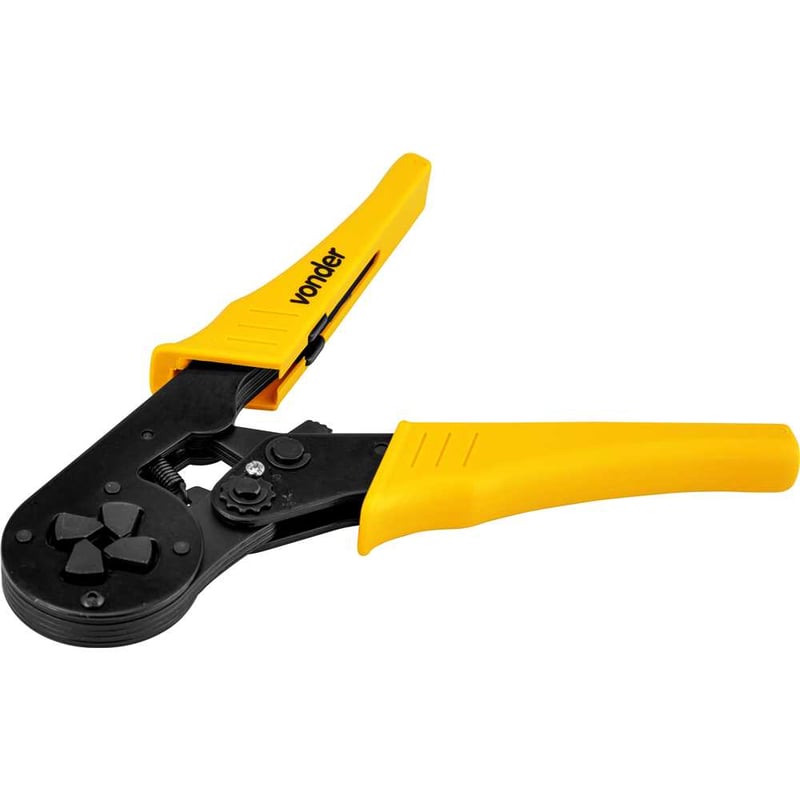 Alicate crimpador para terminais isolados tubulares de 6,0 mm² a 16,0 mm²