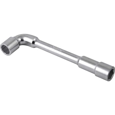 Chave biela com furo passante, 15 mm
