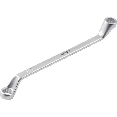 Chave estrela 12 mm x 13 mm, aço cromo vanádio, encartelada