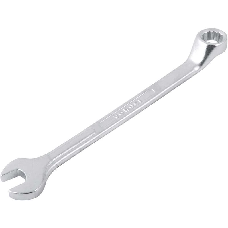 Chave combinada 10 mm, aço cromo vanádio, encartelada