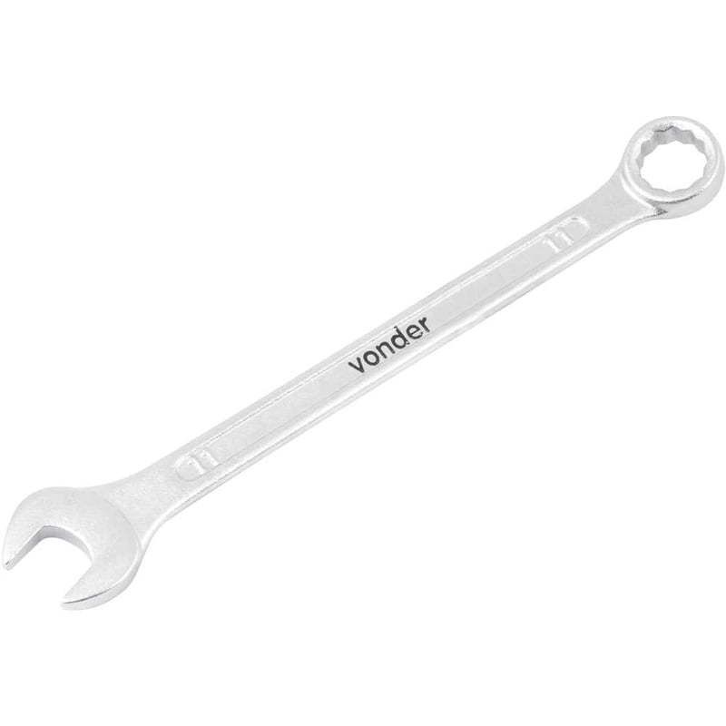 Chave combinada 11 mm, aço cromo vanádio, reta