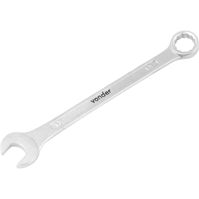 Chave combinada 13 mm, aço cromo vanádio, reta