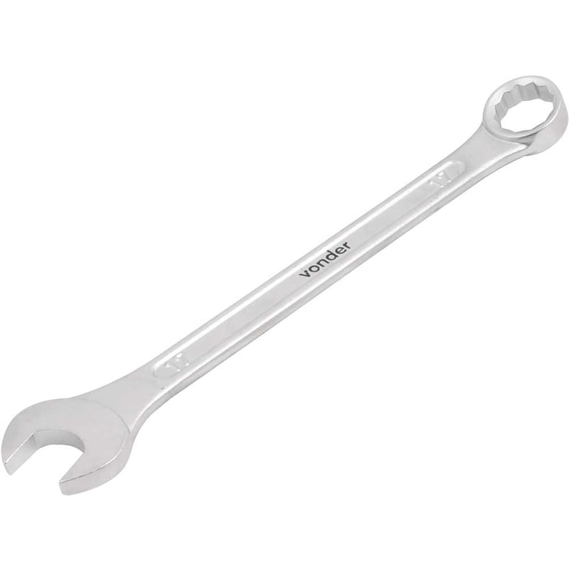 Chave combinada 17 mm, aço cromo vanádio, reta