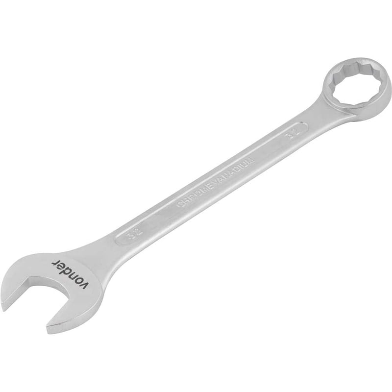 Chave combinada 32 mm, aço cromo vanádio, reta