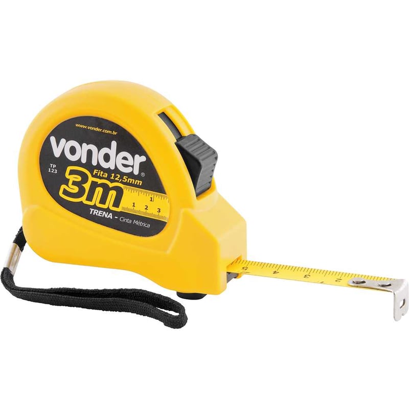 Trena curta de aço 3 m x 12,5