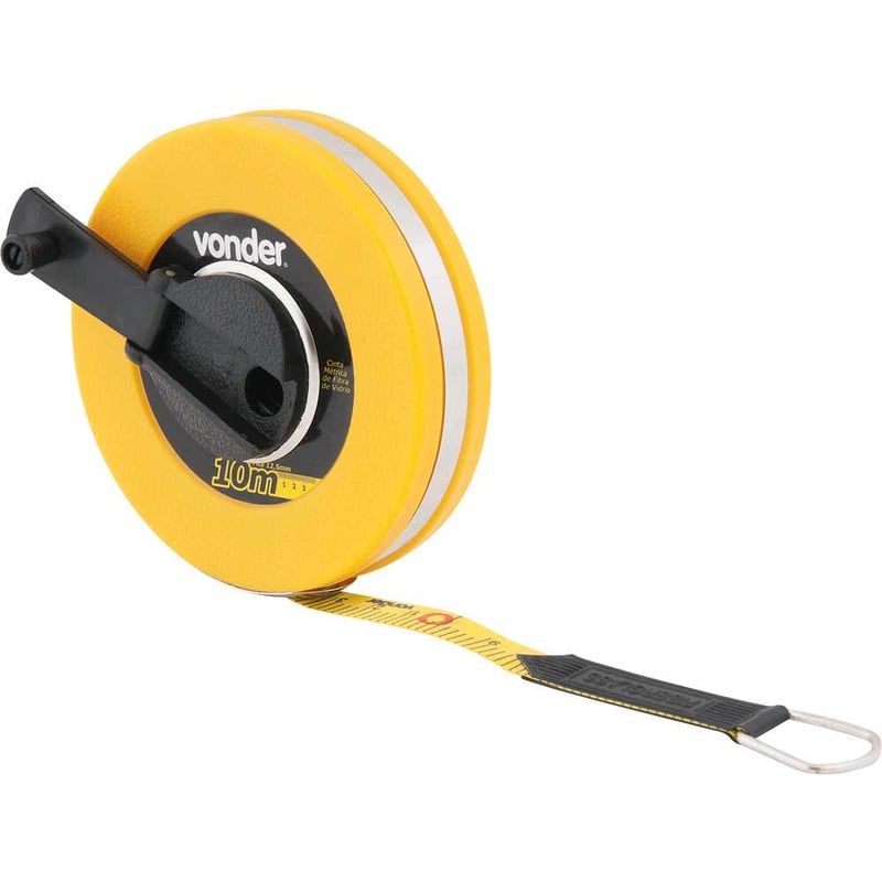 Trena de fibra longa, caixa fechada, com 10 m