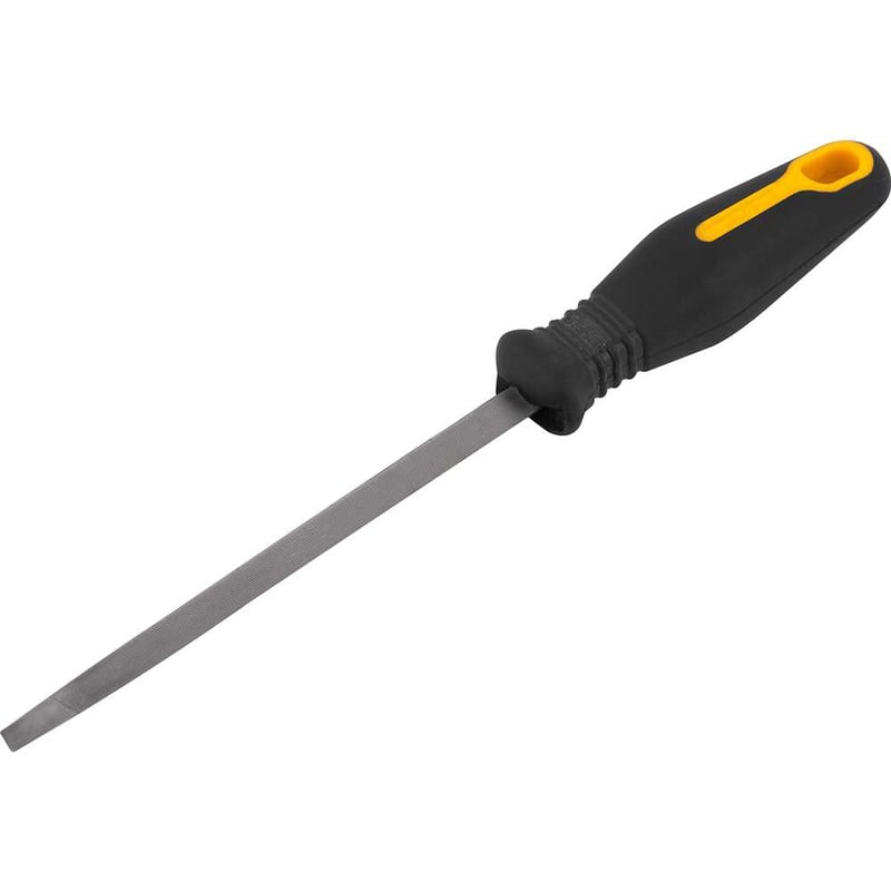 Lima triangular slim taper 6", com cabo