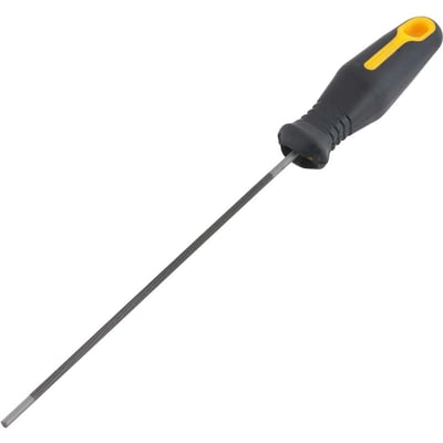 Lima redonda para motosserra, 8" x 5/32", com cabo