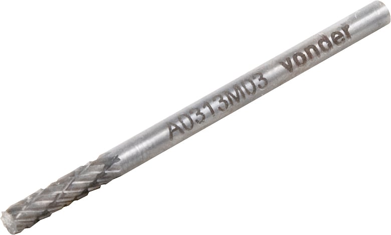 Lima rotativa cilíndrica, 6,0 mm x 13,0 mm, com haste 3,0 mm