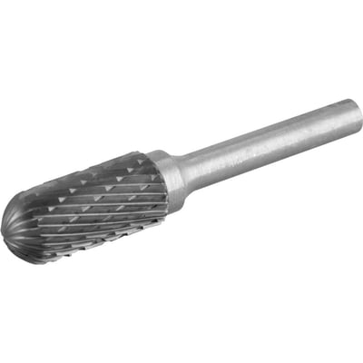 Lima rotativa abaulada, 12,0 mm x 25,0 mm, com haste 6,0 mm
