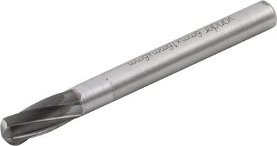 Lima rotativa abaulada para alumínio, 6,0 mm x 16,0 mm, com haste 6,0 mm