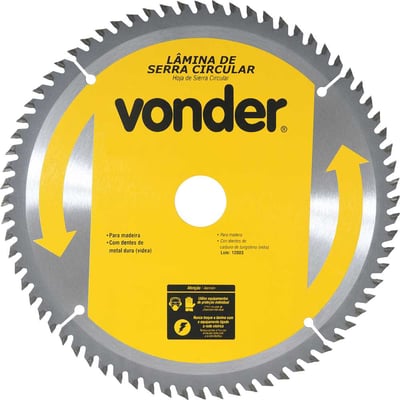 Lâmina de serra circular com dentes de metal duro/vídea, 450 mm x 30 mm, 60 dentes