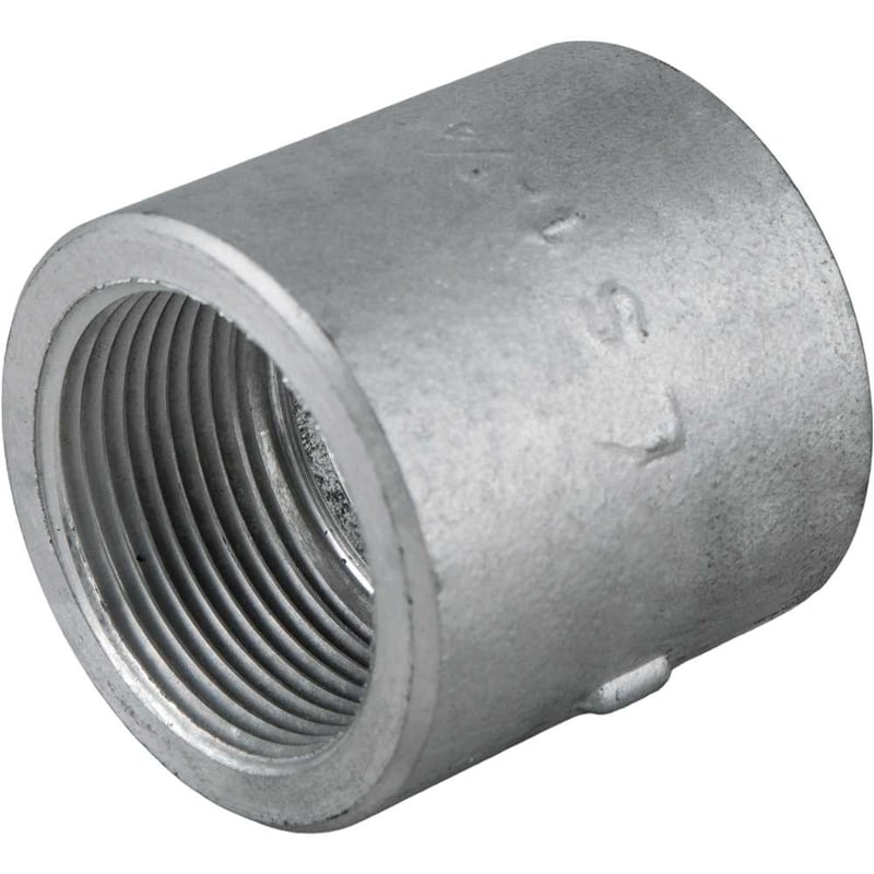 Luva de alumínio com rosca, 1.1/4" BSP