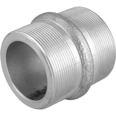Niple em alumínio, duplo, 2.1/2" BSP
