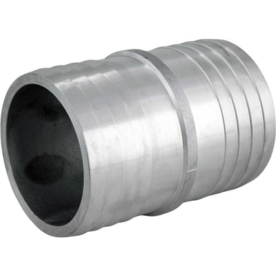 União inteiriça para mangueira, 4", dupla escama