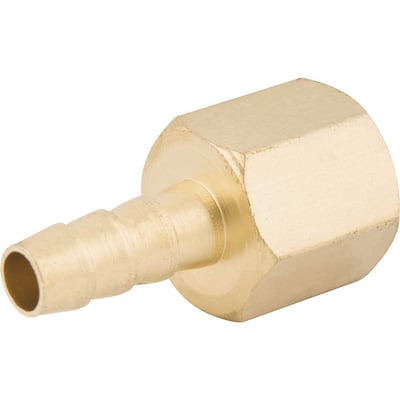 Espigão rosca fêmea de 1/4" NPT com escama de 1/4", caixa com 40 peças