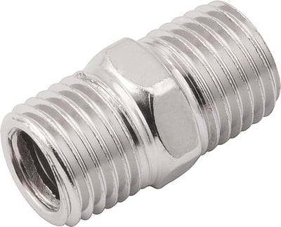 Adaptador duplo 1/4" macho x 1/4" macho