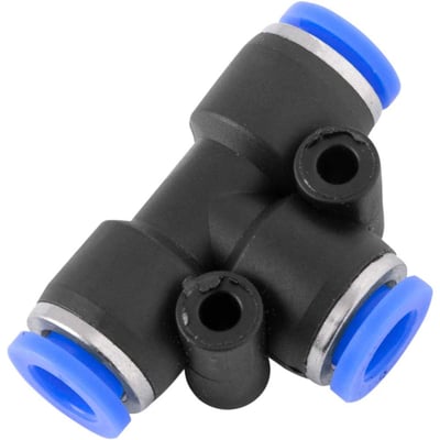 Conexão rápida, tipo T, 6 mm