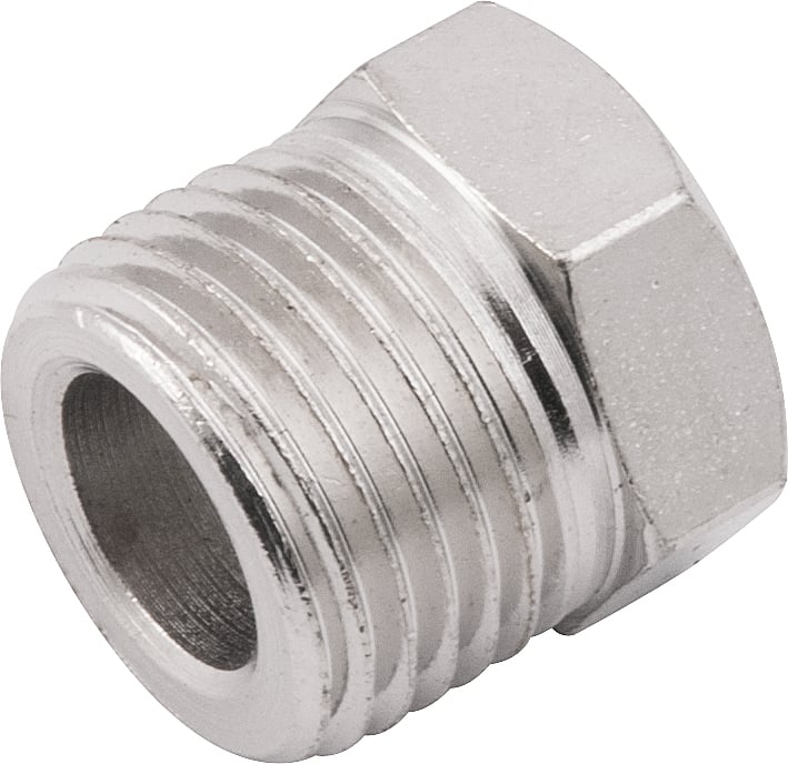 Adaptador 1/2" macho x 1/4" fêmea, cartela com 1 peça