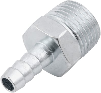 Espigão rosca macho de 1/2" NPT com escama de 5/16", caixa com 40 peças