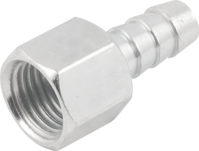 Espigão rosca fêmea de 1/4" NPT com escama de 5/16", caixa com 40 peças