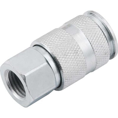 Engate rápido de 1/4", rosca fêmea 1/4 NPT", com esferas