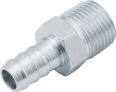 Espigão rosca macho de 3/8" NPT com escama de 3/8", caixa com 40 peças